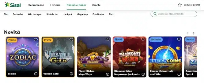 App Sisal per scommesse e casinò - Guida, funzionalità e download